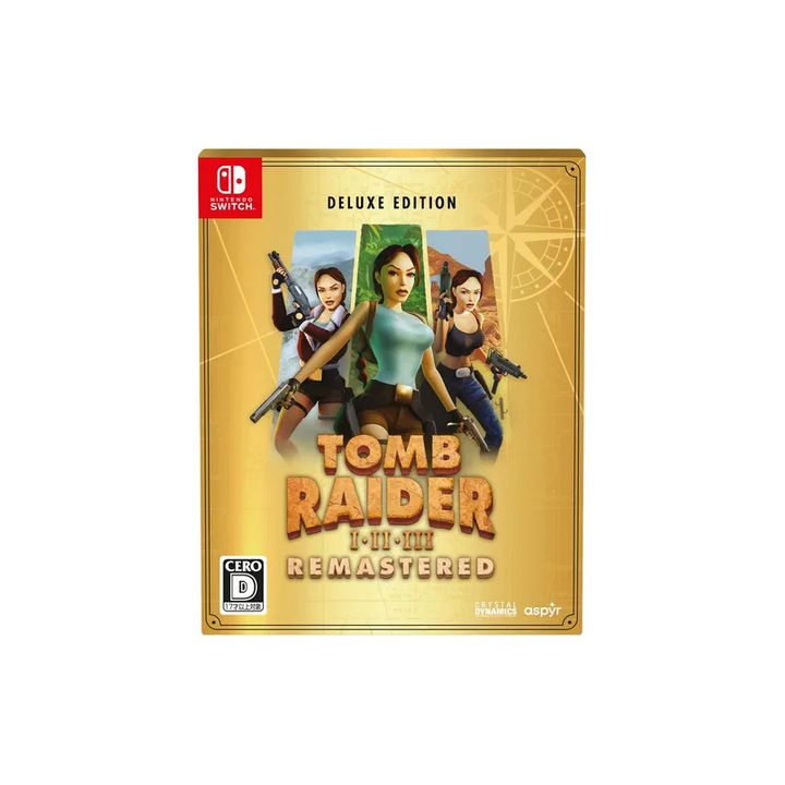 Aspyr Tomb Raider I-III Remastered con Lara Croft Edizione Deluxe Switch