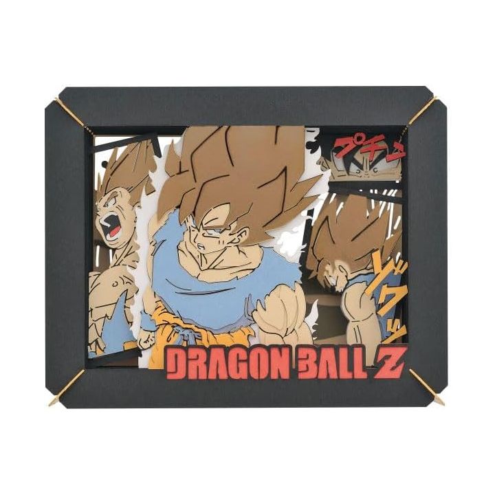 ENSKY Paper Theater Dragon Ball Z PT-140X L Eveil du Super Saiyan