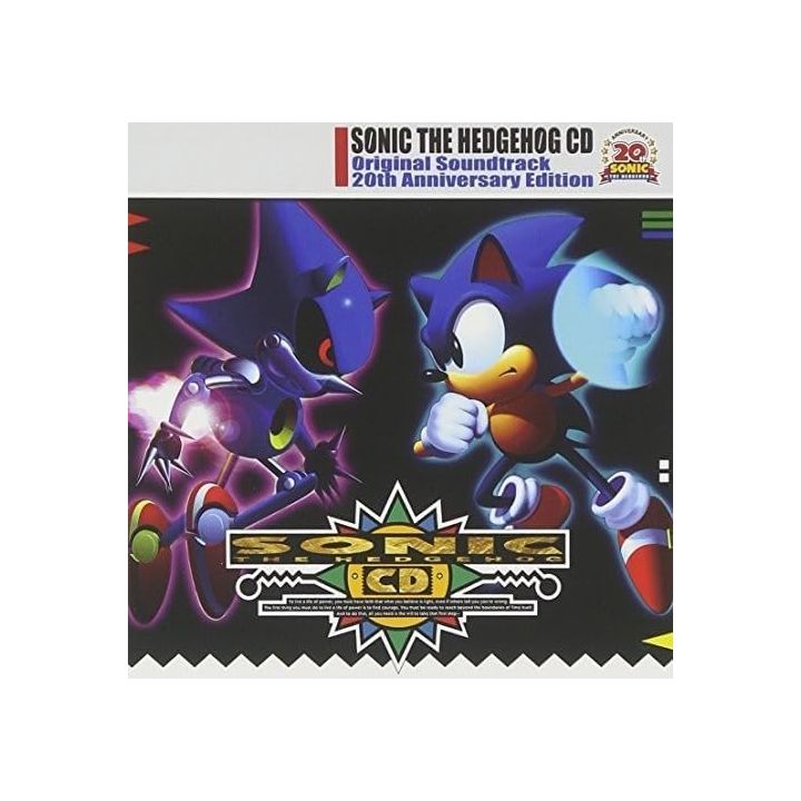 WAVE MASTER SONIC CD Original Soundtrack 20th Anniversary Edition CD Game