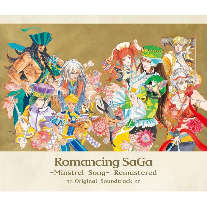 Square Enix Romancing SaGa Minstrel Song Remastered Original Soundtrack CD Game