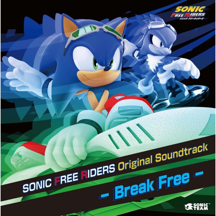 Wave Master SONIC FREE RIDERS Original Soundtrack Break Free CD Game