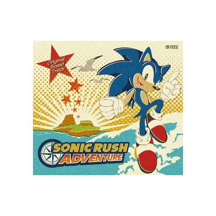 Wave Master SONIC RUSH ADVENTURE Original Soundtrack CD Game