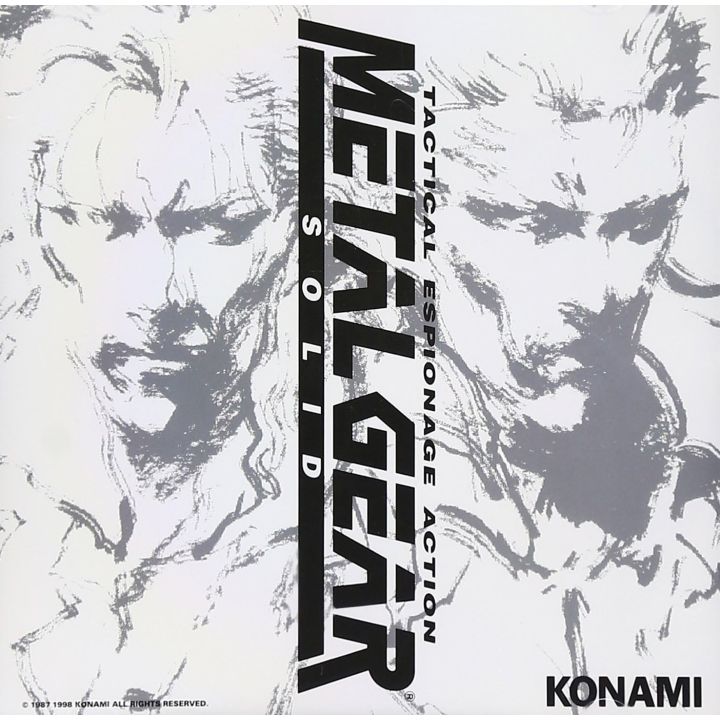 KING RECORDS METAL GEAR SOLID Soundtrack CD AUDIO