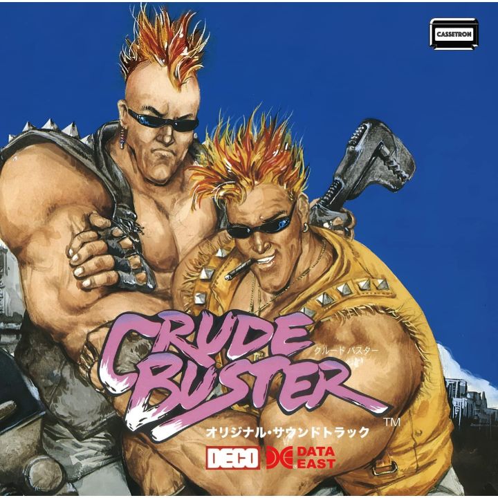 CASSETRON Crude Buster Original Soundtrack CD Game