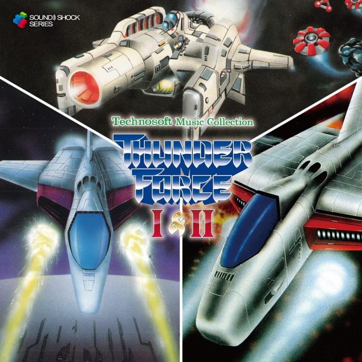 SOUND SHOCK SERIES Technosoft Music Collection THUNDER FORCE I & II CD Game