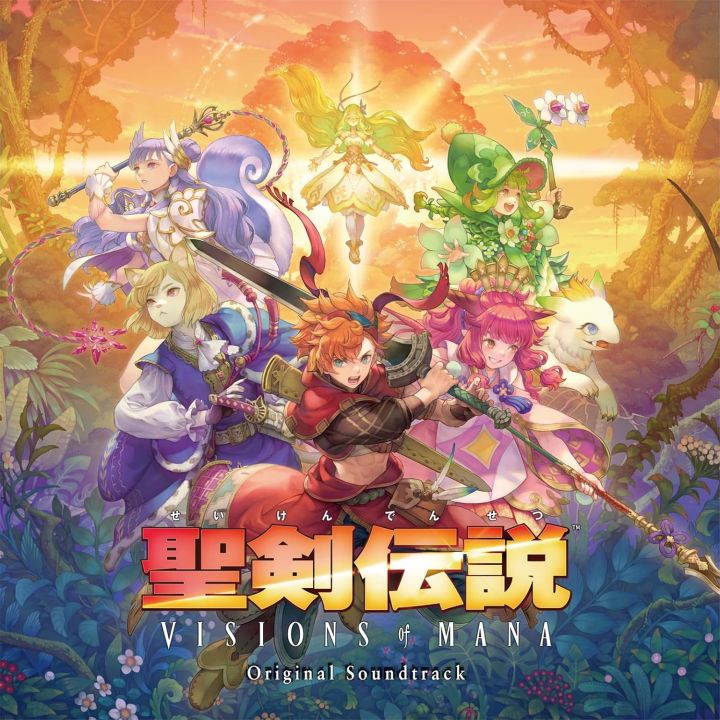 Square Enix VISIONS of MANA Original Soundtrack CD Game