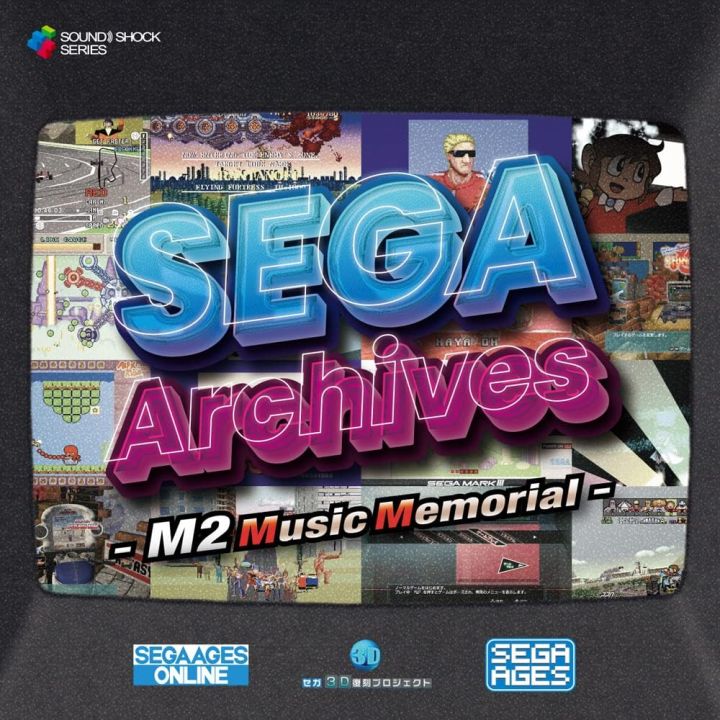 SOUND SHOCK SERIES Archives SEGA  Memorial M2 Music CD Game