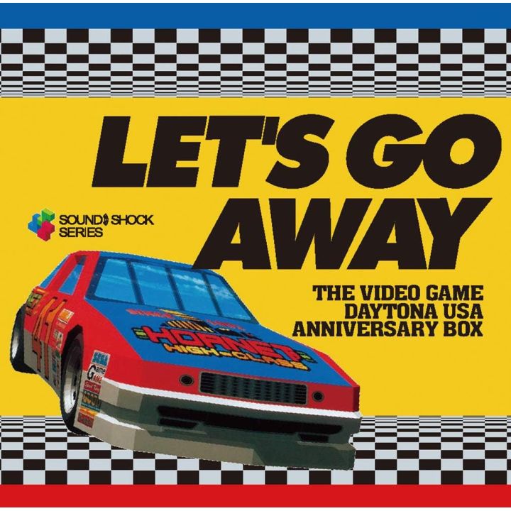 SOUND SHOCK SERIES LET'S GO AWAY THE VIDEOGAME DAYTONA USA ANNIVERSARY BOX CD Game