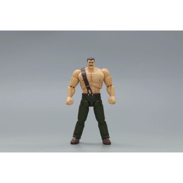 52Toys 3.75 Series Final Fight Haggar Figure