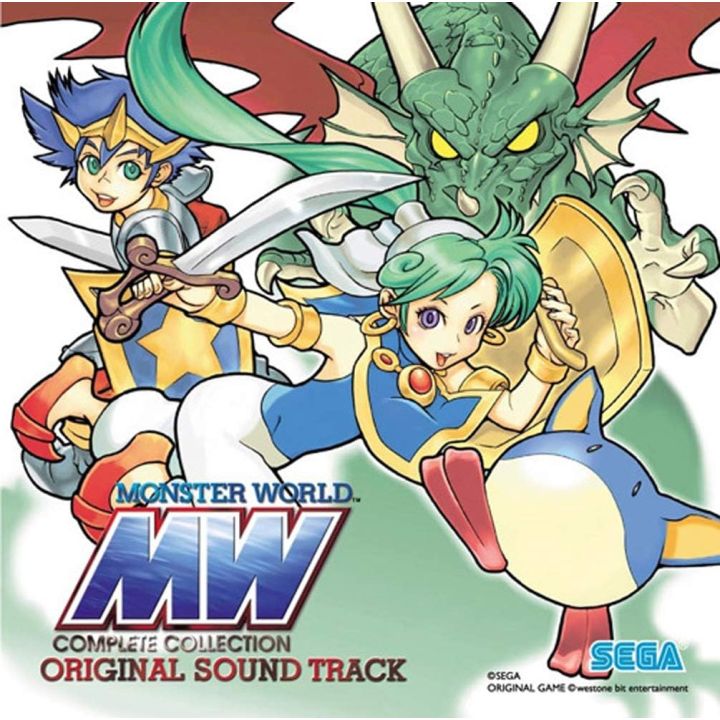 Wave Master Monster World Complete Collection Original Soundtrack CD Game