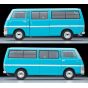 TomyTec Tomica Limited Vintage NEO TLV-N341a Nissan Homy Long Light Van Blue 1976