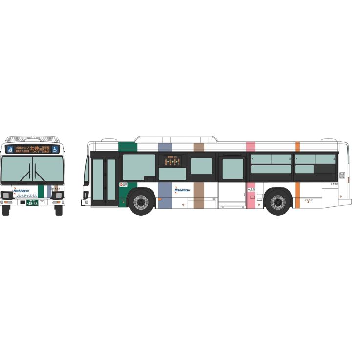 TomyTec Bus Collection Plus BP8 Nishi-Nippon Railroad