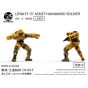 WARRIORS WORKSHOP REMNANT DOME SERIES WWS-O-01/04 MATCH SOLDIER/INDUSTRIAL SOLDIERS YELLOW 1/30 SCALE  PLASTIC MODEL KIT