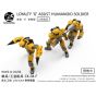 WARRIORS WORKSHOP REMNANT DOME SERIES WWS-O-01/04 MATCH SOLDIER/INDUSTRIAL SOLDIERS YELLOW 1/30 SCALE  PLASTIC MODEL KIT