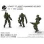 WARRIORS WORKSHOP REMNANT DOME SERIES WWS-O-01/04 MATCH SOLDIER/INDUSTRIAL SOLDIERS GREEN 1/30 SCALE PLASTIC MODEL KIT