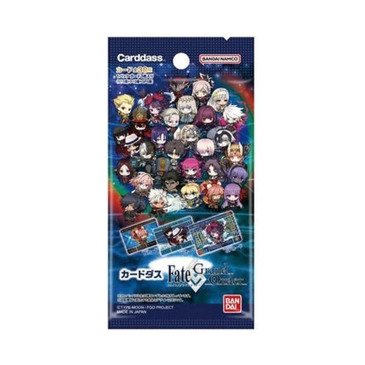 Bandai Carddass Fate/Grand Order Ver Pack Box