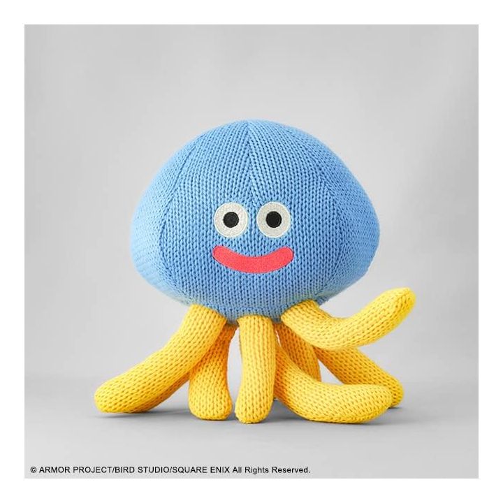 Square Enix Dragon Quest Smile Slime Bendable Knitted Plush Healslime