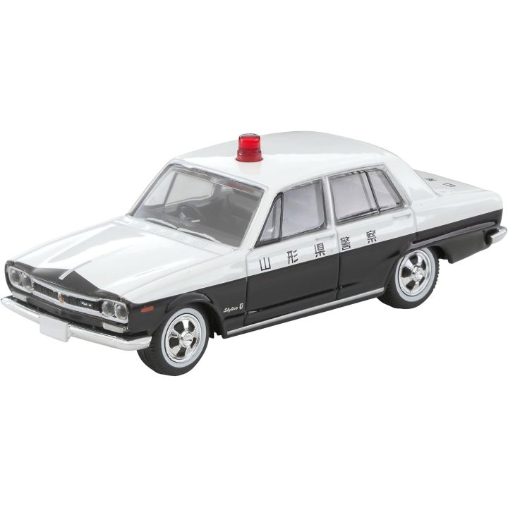 TomyTec 1/64 Scale Tomica Limited Vintage TLV-214a Nissan Skyline 2000GT Patrol Car Yamagata Prefectural Police 1971