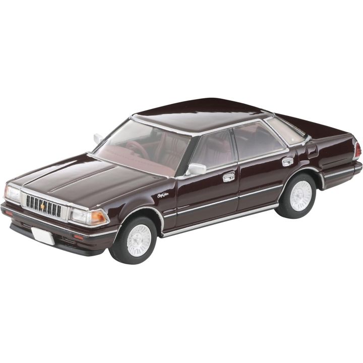 TomyTec 1/64 Scale Tomica Limited Vintage NEO TLV-N175c Toyota Crown Hardtop Supercharger Royal Saloon Wine 1985