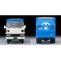 TomyTec 1/64 Scale Tomica Limited Vintage NEO TLV-N343a Mitsubishi Fuso Canter Garbage Truck White / Blue