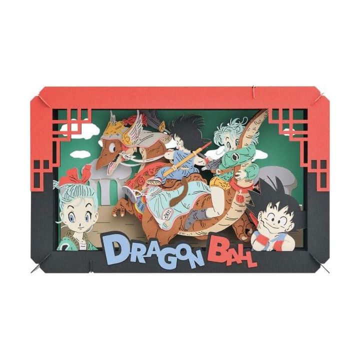 Ensky Dragon Ball Paper Theater PT L09X Gokou & Bulma Adventure