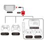 Columbus Circle für Switch / PS4 Super Converter Controller Korrespondenz für Switch / PS4 / WiiU / Wii