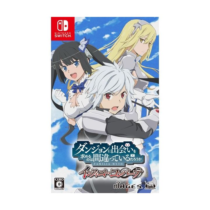 5pb DanMachi Infinite Combate für NINTENDO SWITCH REGION FREE