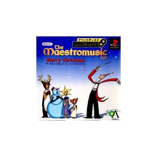 GAE The Maestromusic Merry Christmas Append Disc Sony Playstation Ps one