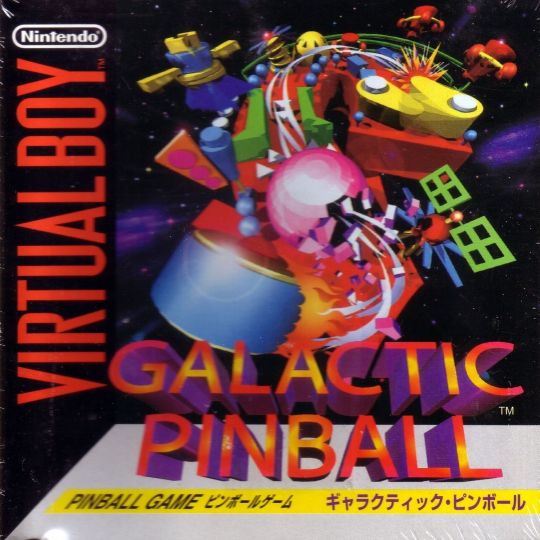 Pinball galáctico Virtual Boy Nintendo