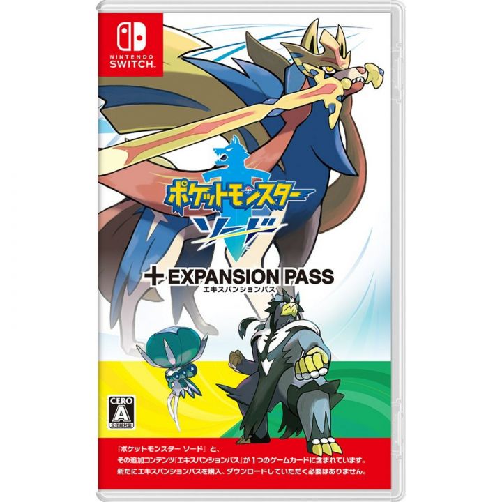 Nintendo Pokemon Espada + Pokemon Espada Pase de Expansión Nintendo Switch