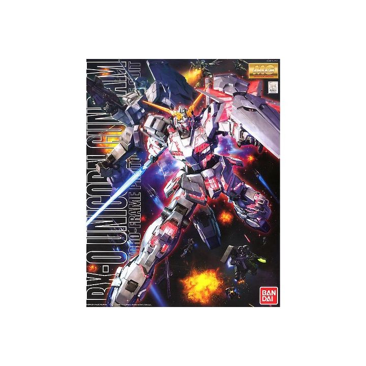 BANDAI MG Mobile Suit Gundam UC - Master Grade RX-0 UNICORN GUNDAM Modello Kit Figura (Gunpla)