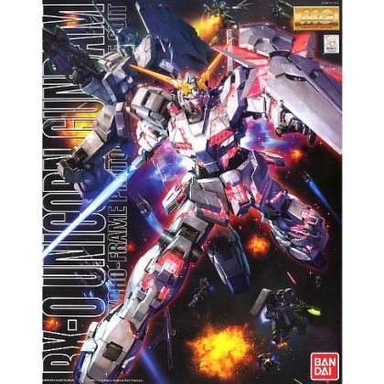 BANDAI MG Mobile Suit Gundam UC - Master Grade RX-0 UNICORN GUNDAM Model Kit Figur (Gunpla)