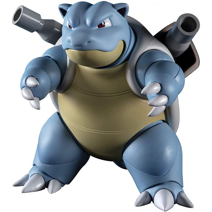 BANDAI Tamashii Nations S.H. Figuarts Pokémon Tortank - Arts Remix, 10cm Action Figure