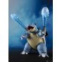 BANDAI Tamashii Nations S.H. Figuarts Pokémon Tortank - Arts Remix, 10cm Action Figure