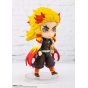 BANDAI Tamashii Nations Figuarts mini Cacciatore di Demoni (Kimetsu no Yaiba) Figura Rengoku Kyôjurô