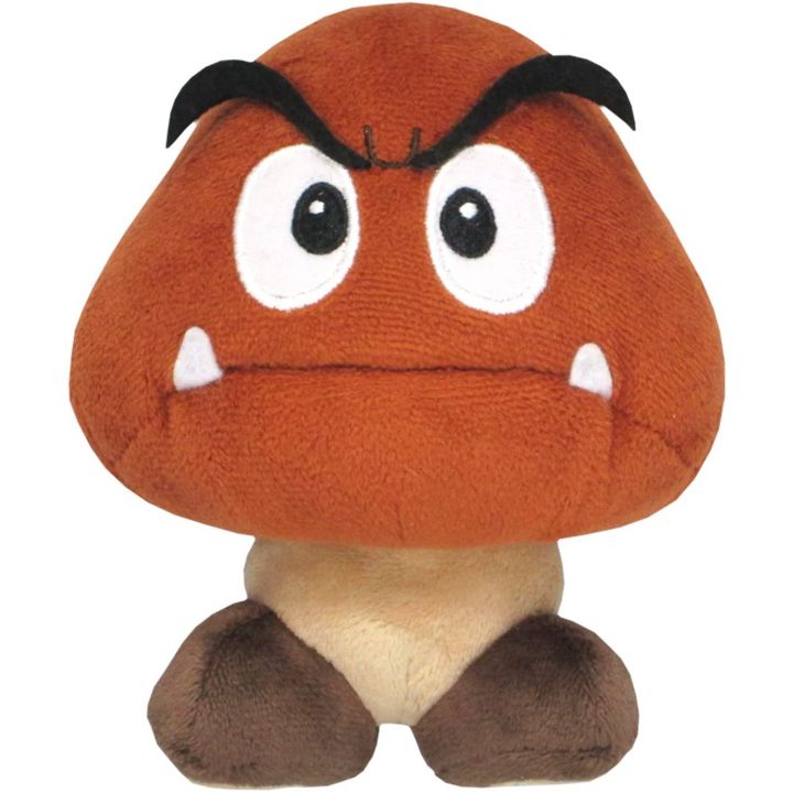 Peluche Sanei Super Mario All Star Collection AC12 Goomba, Pequeño