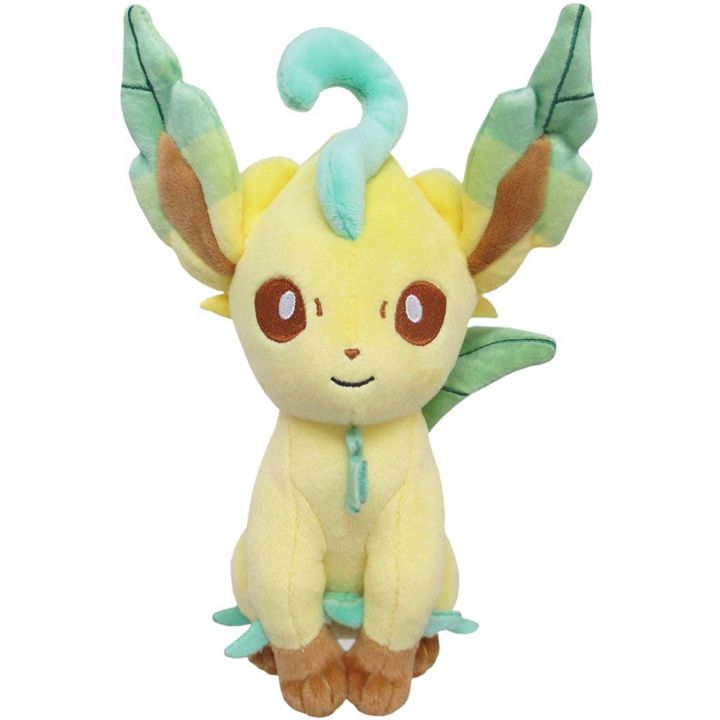 Sanei Pokemon Collection PP123 Leafia (Leafeon) Plush, Small