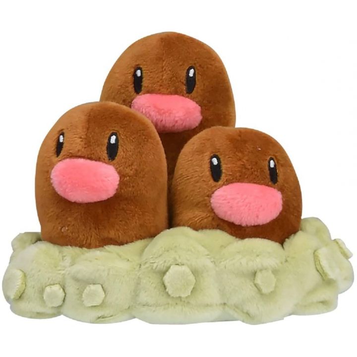 Pokemon Center Original Plush Pokemon Fit Dugtrio