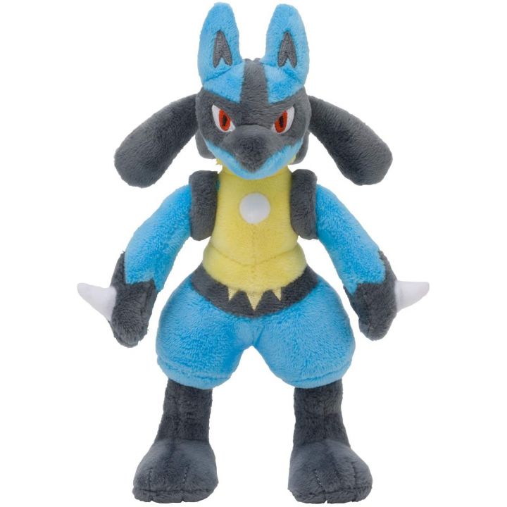 Pokemon Center Original Peluche Pokemon Posando Lucario