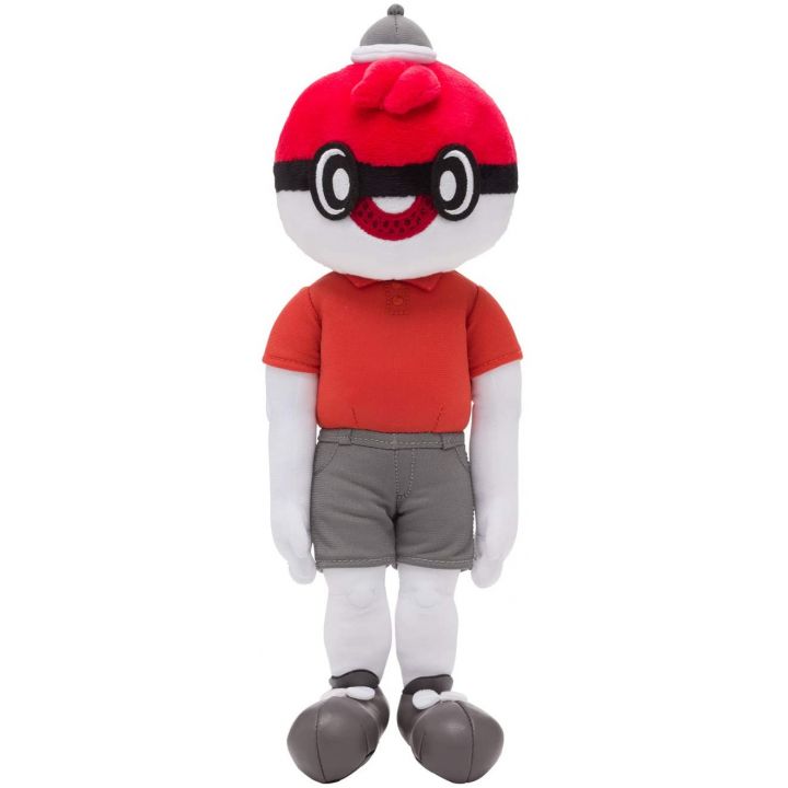 Pokemon Center Original Plush Ball Guy (Ball Masqué)