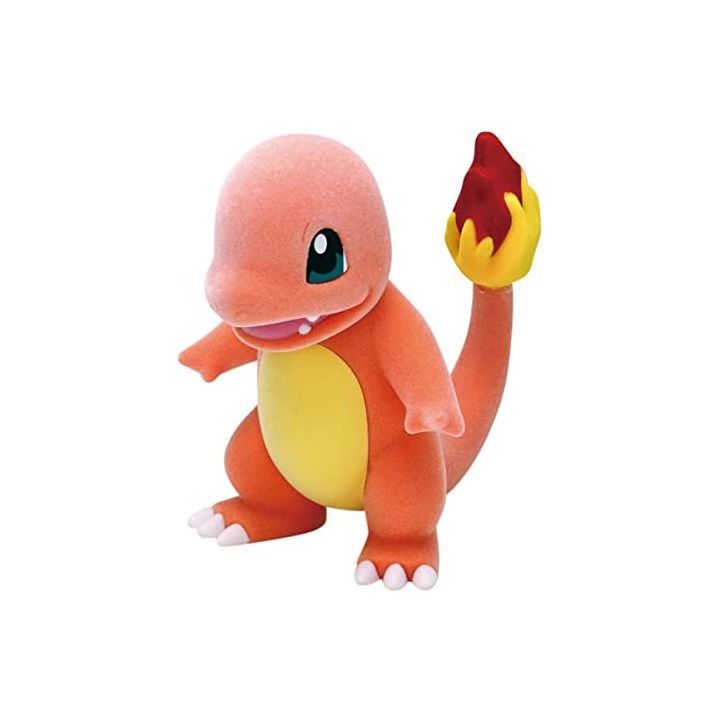 Pokemon Center Flocking Doll Hitokage (Charmander)