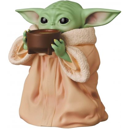 MEDICOM TOY - UDF "Star Wars: Der Mandalorianer" - Grogu Das Kind (Baby Yoda) Getränk