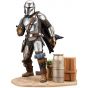 KOTOBUKIYA ARTFX - Star Wars: The Mandalorian - Figura del Mandaloriano y el Niño