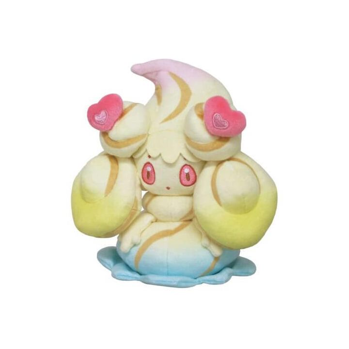 Sanei Pokemon Collection PP182 Mahoippu (Alcremie) Triple Mix Plush, Small