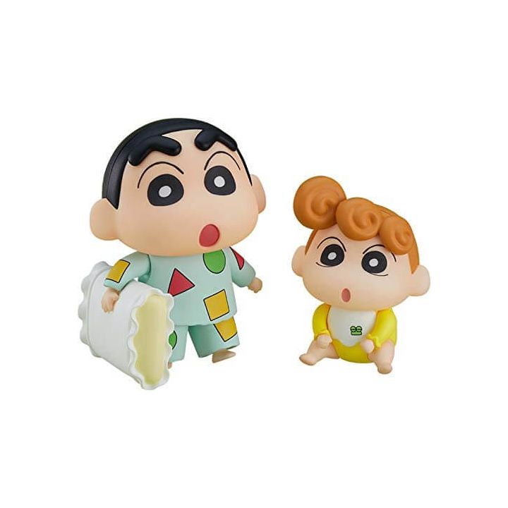 GOOD SMILE COMPANY Nendoroid - Crayon Shin-chan Nohara Shinnosuke Pyjama Ver. & Himawari Figur