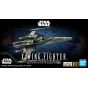 BANDAI Star Wars X-WING FIGHTER (Star Wars The Rise of Skywalker) Fahrzeug 17 Plastikmodellbausatz