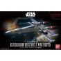 BANDAI Star Wars  - Blue Squadron Resistance X-Wing Fighter 1/72 Plastic Model Kit