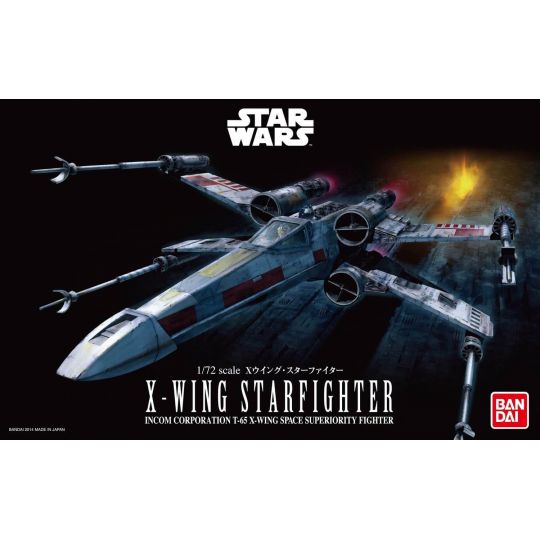 BANDAI Star Wars X-Wing Fighter  1/72 Plastic Model Kit