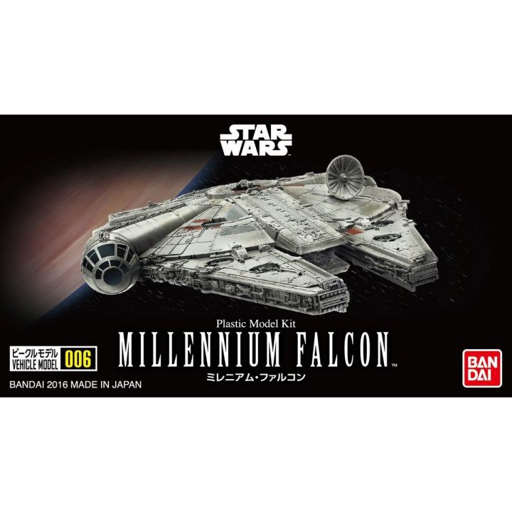 BANDAI Star Wars - Vehículo Halcón Milenario 006 Plastic Model Kit