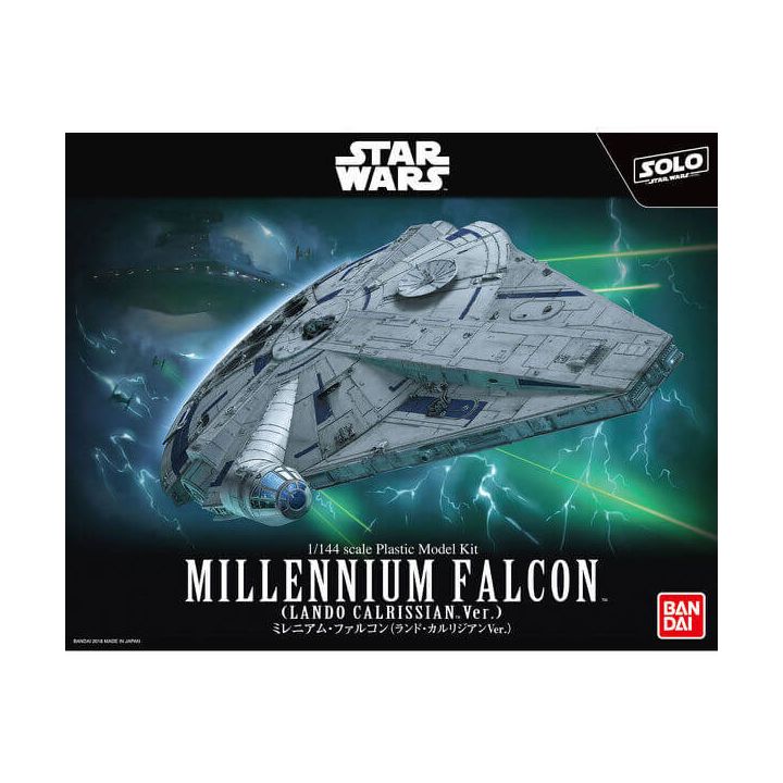 BANDAI Star Wars - Millennium Falcon (Lando Calrissian Ver.) Plastikmodellbausatz